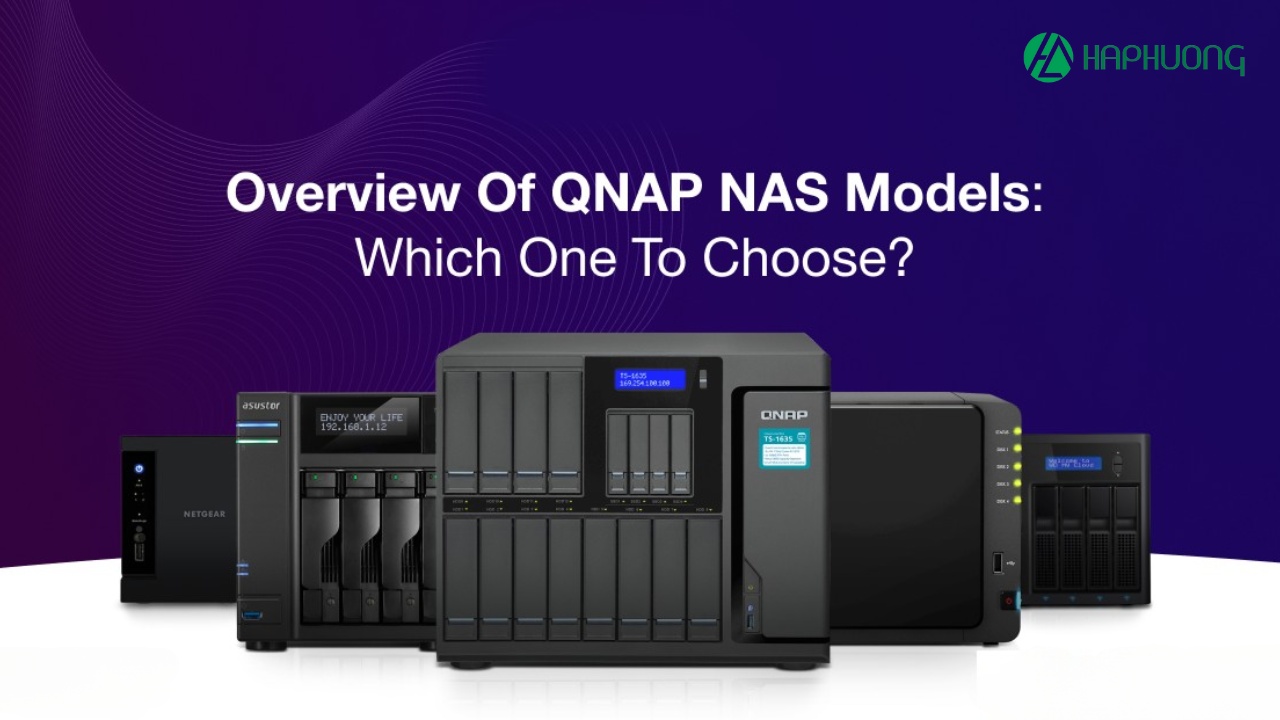NAS QNAP nổi bật với phần cứng thời thượng, hiệu suất cao với các tùy chọn cổng mạng tốc độ cao
