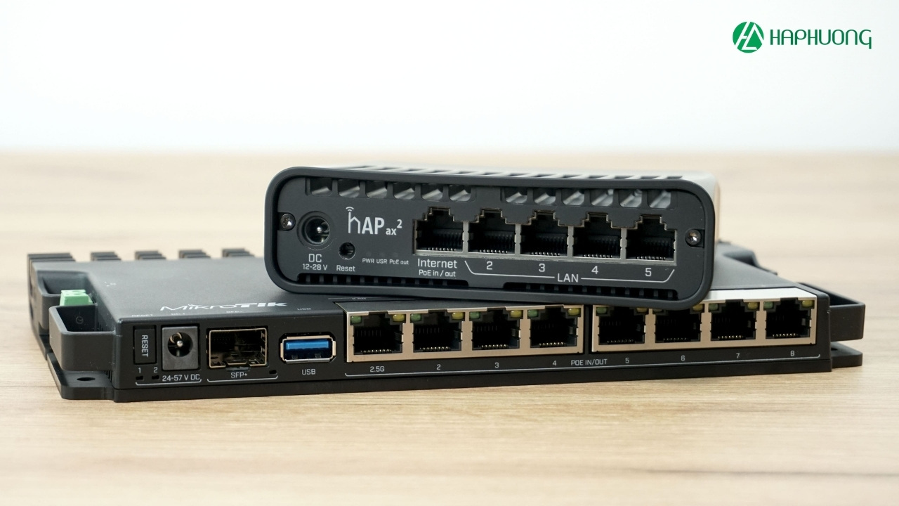 Wireless Router hAPax cho khả năng kết nối qua Wifi
