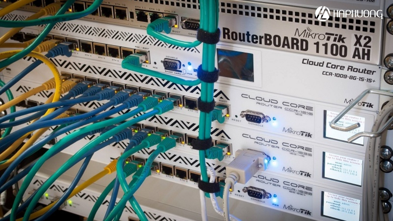 Router Mikrotik có thể phân phối lưu lượng mạng đồng đều cho tổ chức
