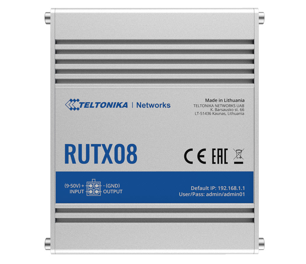 Teltonika RUTX08 - Router công nghiệp